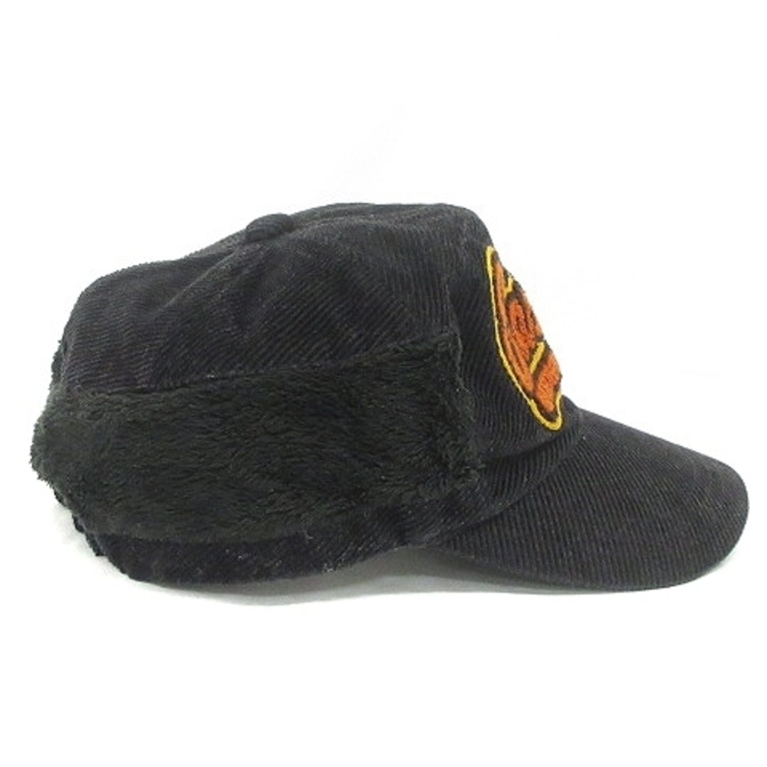 CA4LA(カシラ)のカシラ キャップ コーデュロイ スナップバック 刺繍 コットン 黒 ■SM1 メンズの帽子(キャップ)の商品写真