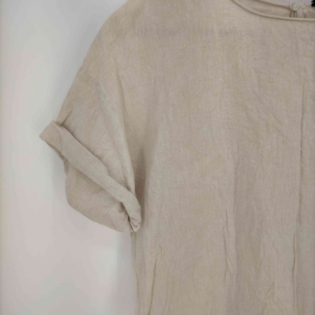 ZARA(ザラ)のZARA(ザラ) コットンリネンブラウス レディース トップス シャツ・ブラウス レディースのトップス(シャツ/ブラウス(半袖/袖なし))の商品写真