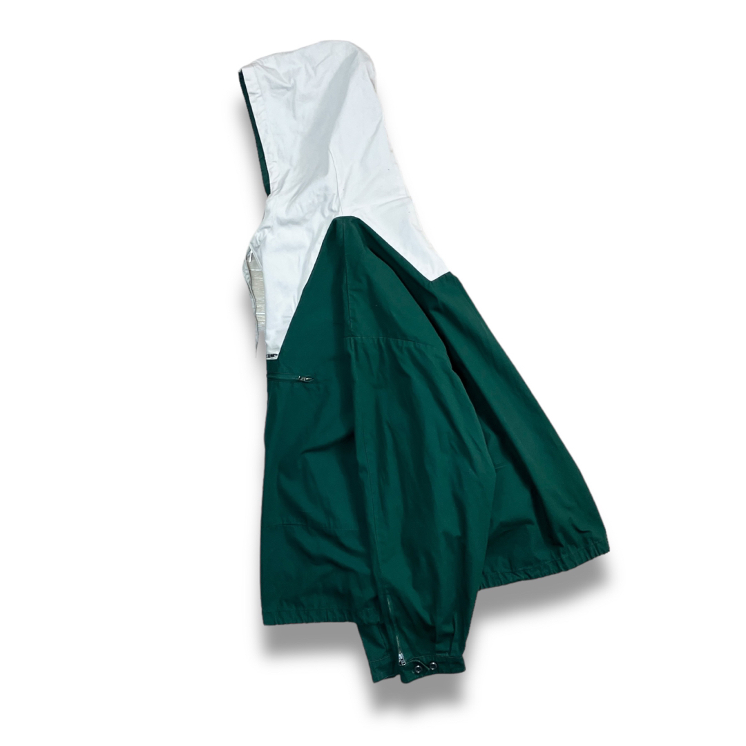 J.Crew - 90s J.CREW ツートンコットンアノラックパーカー J.Crew - 90s J.CREW ツートンコットンアノラックパーカー