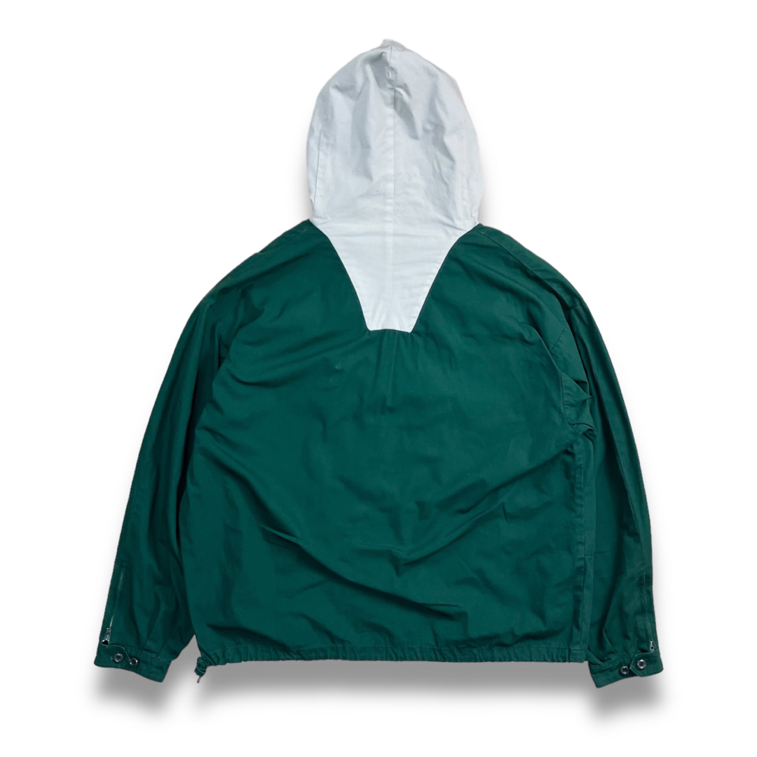 J.Crew - 90s J.CREW ツートンコットンアノラックパーカー J.Crew - 90s J.CREW ツートンコットンアノラックパーカー