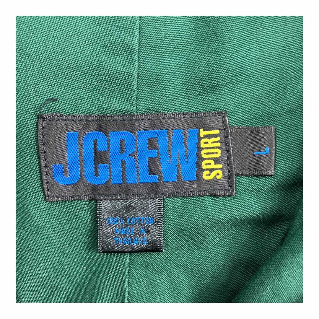 J.Crew - 90s J.CREW ツートンコットンアノラックパーカー J.Crew - 90s J.CREW ツートンコットンアノラックパーカー
