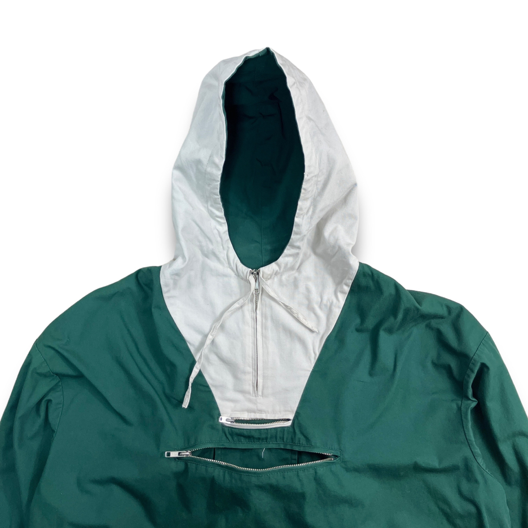 J.Crew - 90s J.CREW ツートンコットンアノラックパーカー J.Crew - 90s J.CREW ツートンコットンアノラックパーカー
