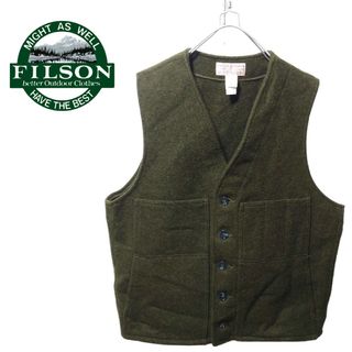 FILSON - 【FILSON】名作 USA製 マッキーノウールベスト フォレスト S