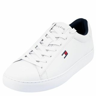 トミーヒルフィガー(TOMMY HILFIGER)のTOMMY HILFIGER トミーヒルフィガー スニーカー tmBRECON メンズ 男性 ローカット 靴 WHMLL WHITE/MULTI ホワイト/マルチ USサイズ8(26cm)(スニーカー)