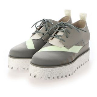 ユナイテッドヌード(UNITED NUDE)のunited nude グレー厚底スニーカー(スニーカー)