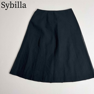 シビラ(Sybilla)の美品　Sybilla シビラ　ロングスカート　プリーツスカート(ロングスカート)