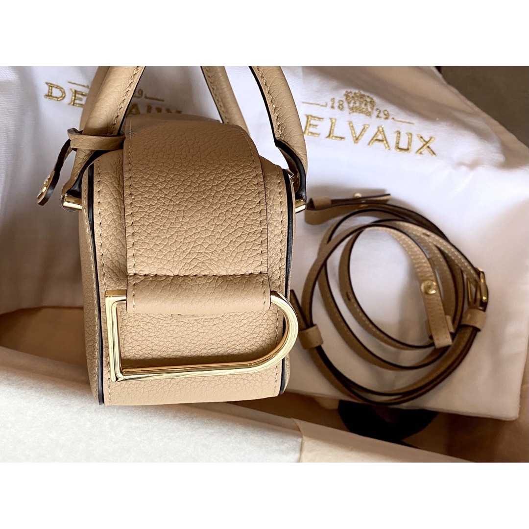 DELVAUX(デルヴォー)のDelvaux デルヴォー　 クールボックスナノ　 ラテカラー レディースのバッグ(ショルダーバッグ)の商品写真