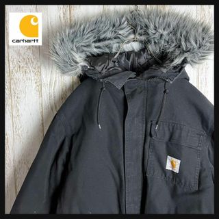 カーハート(carhartt)の【希少デザイン】カーハート☆ワンポイントロゴ アクティブジャケット 人気Lサイズ(その他)