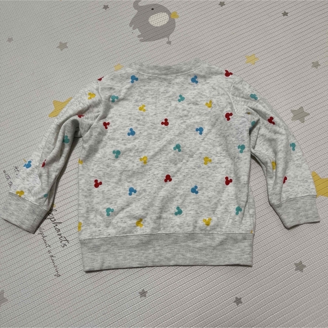 mou jon jon(ムージョンジョン)の90センチ　裏起毛トレーナー　3枚セット キッズ/ベビー/マタニティのキッズ服男の子用(90cm~)(ニット)の商品写真