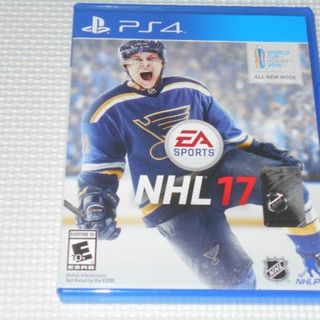 プレイステーション4(PlayStation4)のPS4★NHL 17 海外版 北米版★箱付・ソフト付★動作確認済(家庭用ゲームソフト)