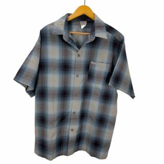 CALTOP - CALTOP(キャルトップ) USA製 S/S オンブレチェックシャツ メンズ