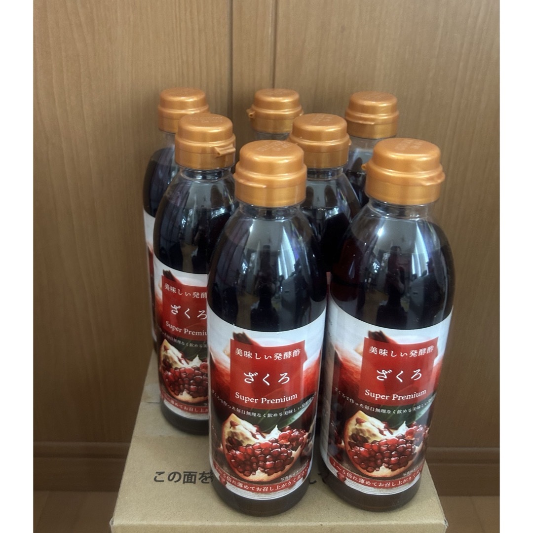 Ｊノリツグ☆美味しい発酵酢　柘榴　７本 食品/飲料/酒の健康食品(その他)の商品写真