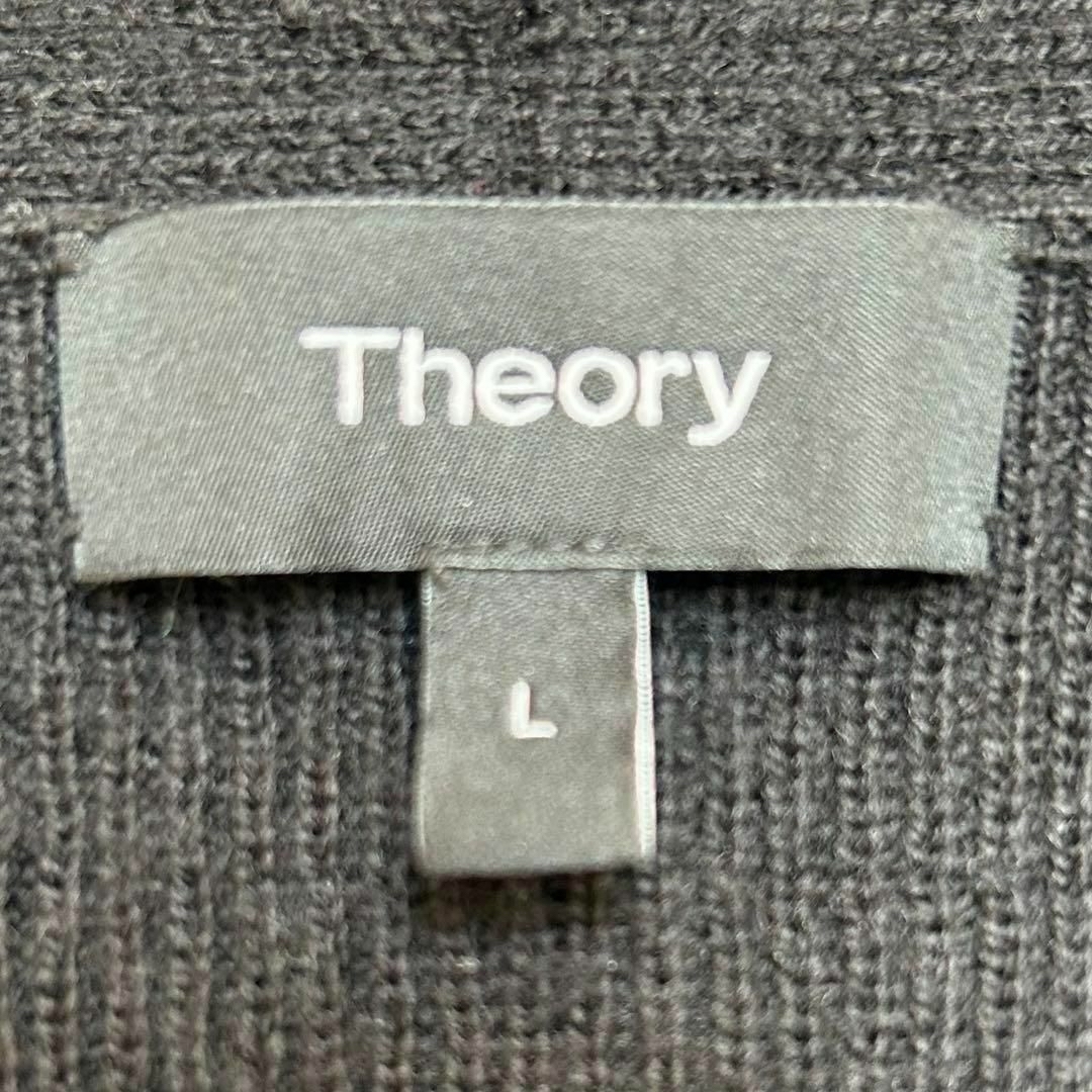 theory(セオリー)のTheory 半袖 ニット プルオーバー CASHWOOL 100% 黒  L レディースのトップス(ニット/セーター)の商品写真