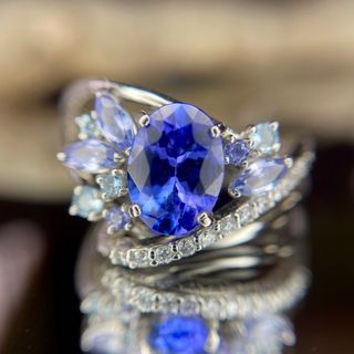 『専用です』天然非加熱 ペリドット ダイヤモンド 計3.19ct PT900