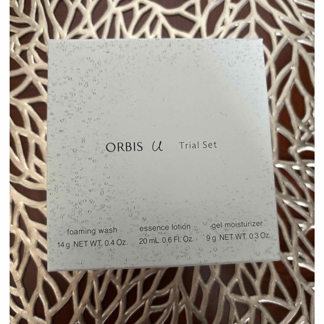 ORBIS(オルビス)のオルビスユー　トライアル3点　新品未使用 コスメ/美容のキット/セット(サンプル/トライアルキット)の商品写真