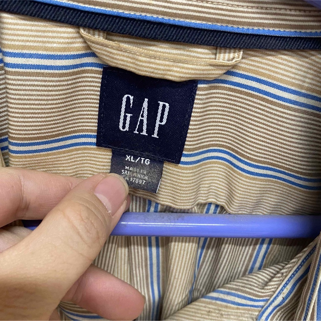 GAP(ギャップ)の💕送料無料💕ギャップ　GAP  長袖　ワイシャツ　ブラウス　カットソー　3L  メンズのトップス(Tシャツ/カットソー(七分/長袖))の商品写真