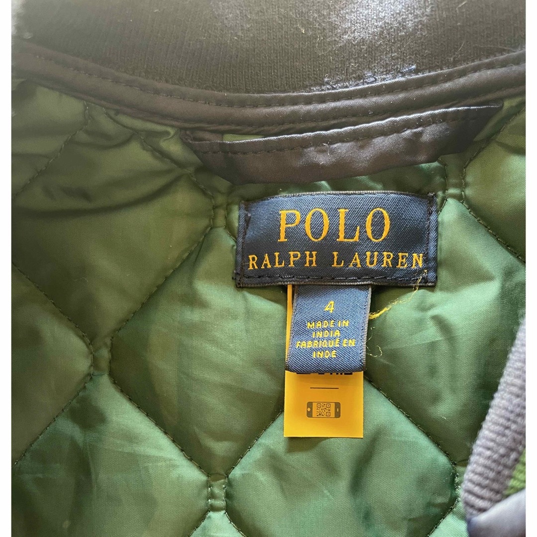 POLO RALPH LAUREN(ポロラルフローレン)のポロラルフローレン  ダウン4T キッズ/ベビー/マタニティのキッズ服男の子用(90cm~)(ジャケット/上着)の商品写真