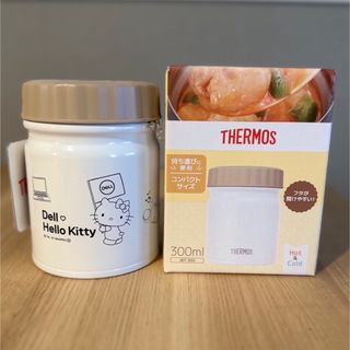 サーモス(THERMOS)の【サーモス】真空断熱スープジャー ハローキティ Dellコラボ激レア・非売品(弁当用品)