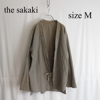 the sakaki コットン 羽織り ジャケット 甲冑 テーラード M モード
