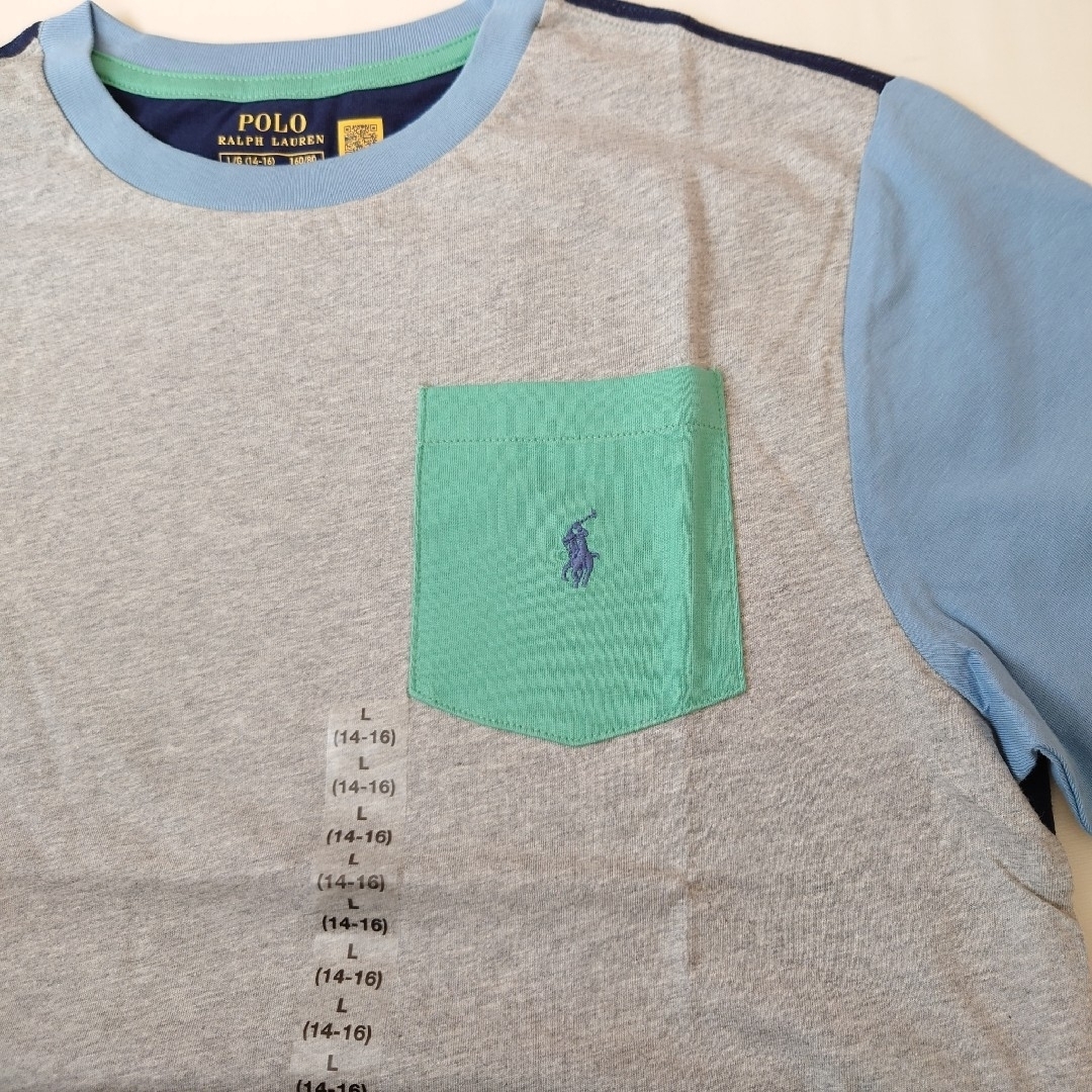 POLO RALPH LAUREN(ポロラルフローレン)のラルフローレンTシャツキッズL キッズ/ベビー/マタニティのキッズ服男の子用(90cm~)(Tシャツ/カットソー)の商品写真