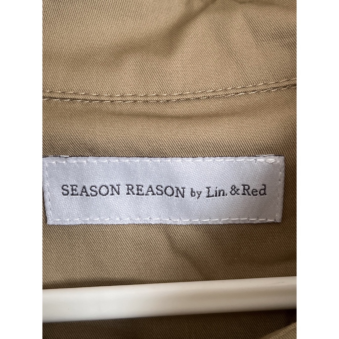 しまむら(シマムラ)の美品　しまむら　season reason by Lin & Red  LL レディースのジャケット/アウター(トレンチコート)の商品写真