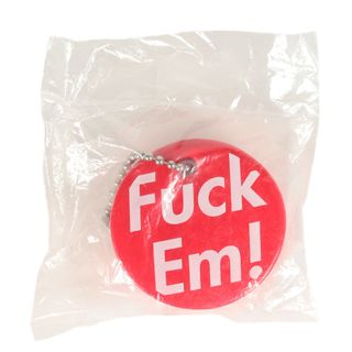 シュプリーム(Supreme)の新品 Supreme シュプリーム 09AW Fuck Em! スポンジ キーチェーン キーホルダー Puffy Keychain レッド 00年代 アーカイブ ブランド アイテム グッズ 小物 雑貨【メンズ】(その他)