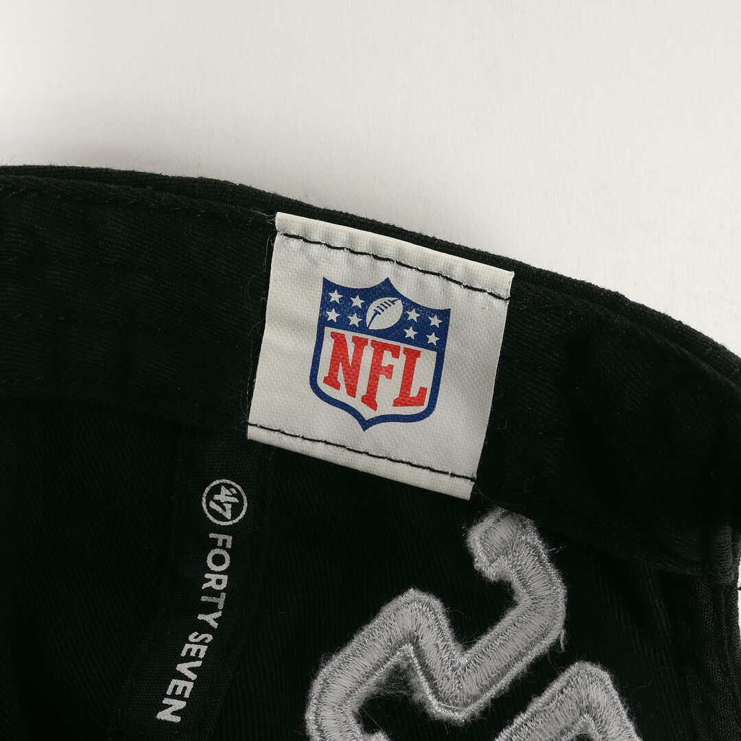 Supreme(シュプリーム)の新品 Supreme シュプリーム キャップ 19SS NFL Raiders ラスベガス・レイダース チームロゴ 5パネル キャップ 5-Panel ブラック グレー 黒 帽子 コラボ【メンズ】 メンズの帽子(キャップ)の商品写真