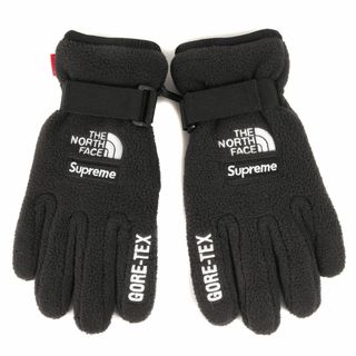 シュプリーム(Supreme)の美品 Supreme シュプリーム サイズ:S 20SS THE NORTH FACE ノースフェイス RTG GORE-TEX フリース グローブ 手袋 Fleece Glove NM61964I ブラック 黒 コラボ【メンズ】【中古】(手袋)