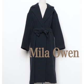 ミラオーウェン(Mila Owen)のMila Owen   ミラオーウェン  ガウンコート  ネイビー  F(ガウンコート)