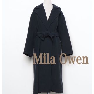 Mila Owen   ミラオーウェン  ガウンコート  ネイビー  F