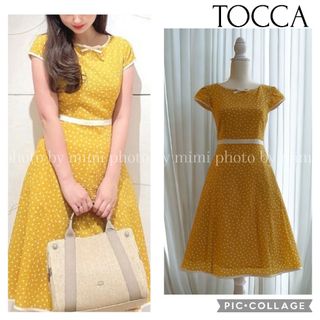 トッカ(TOCCA)のTOCCA*CARAMELLAドレス(ひざ丈ワンピース)