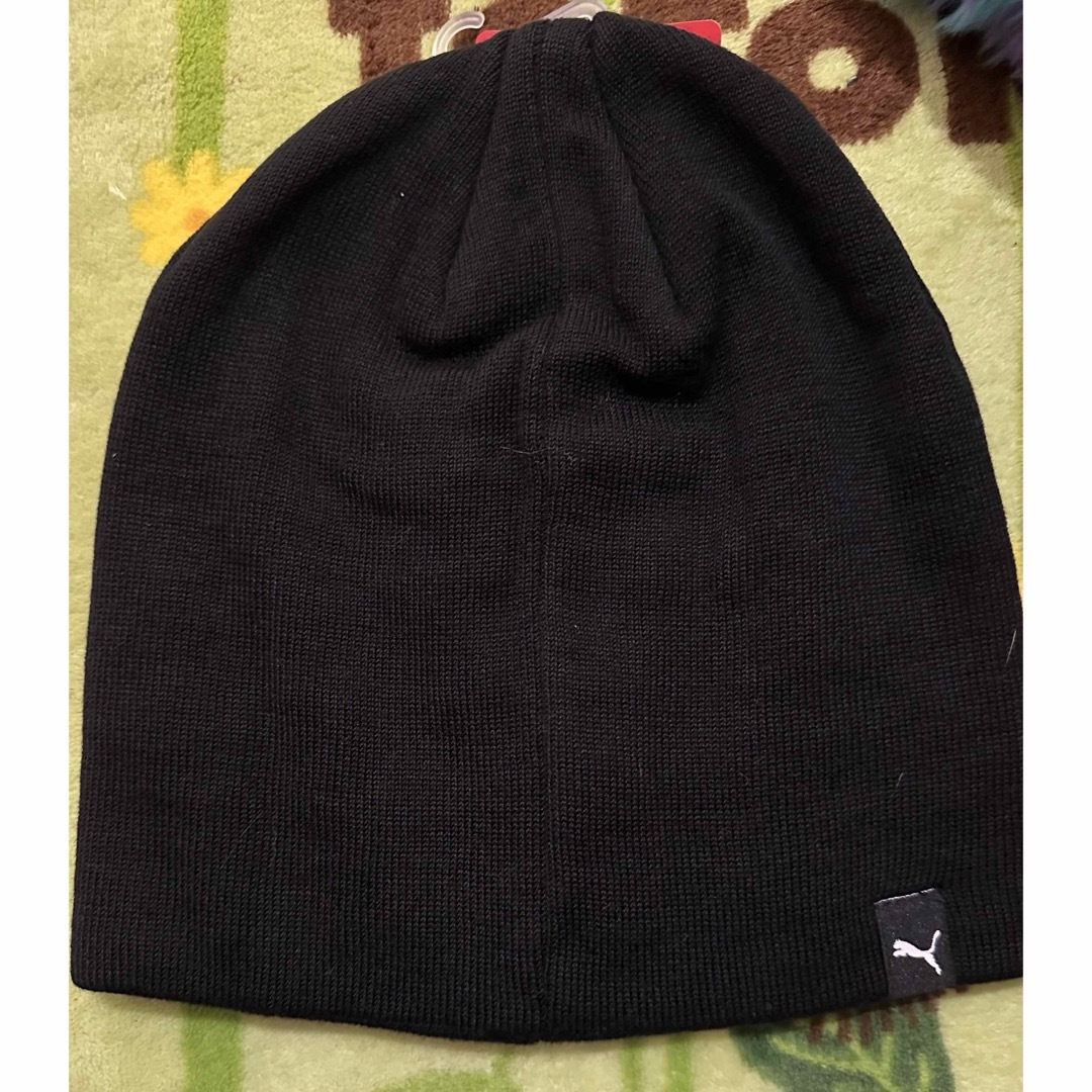 PUMA(プーマ)のPUMA ニット帽子サイズ57〜60 キッズ/ベビー/マタニティのこども用ファッション小物(帽子)の商品写真