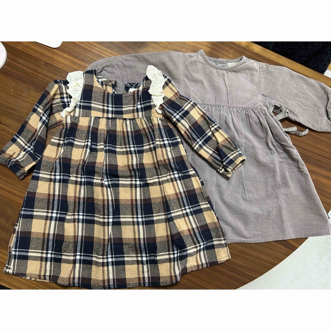 tetea tete、MANONワンピース90cm キッズ/ベビー/マタニティのキッズ服女の子用(90cm~)(ワンピース)の商品写真