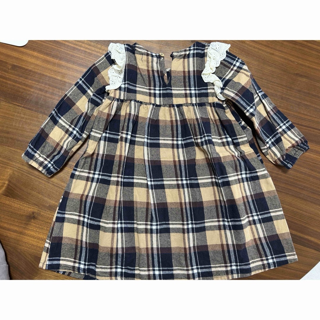 tetea tete、MANONワンピース90cm キッズ/ベビー/マタニティのキッズ服女の子用(90cm~)(ワンピース)の商品写真