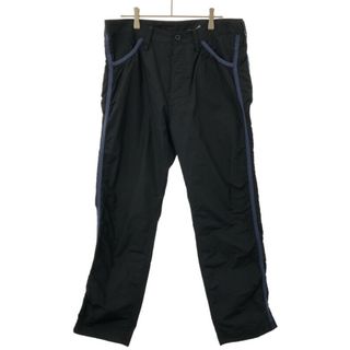 サカイ(sacai)のsacai サカイ 12SS ポリエステルシルクストレートパンツ ブラック 2 12-00282M(その他)