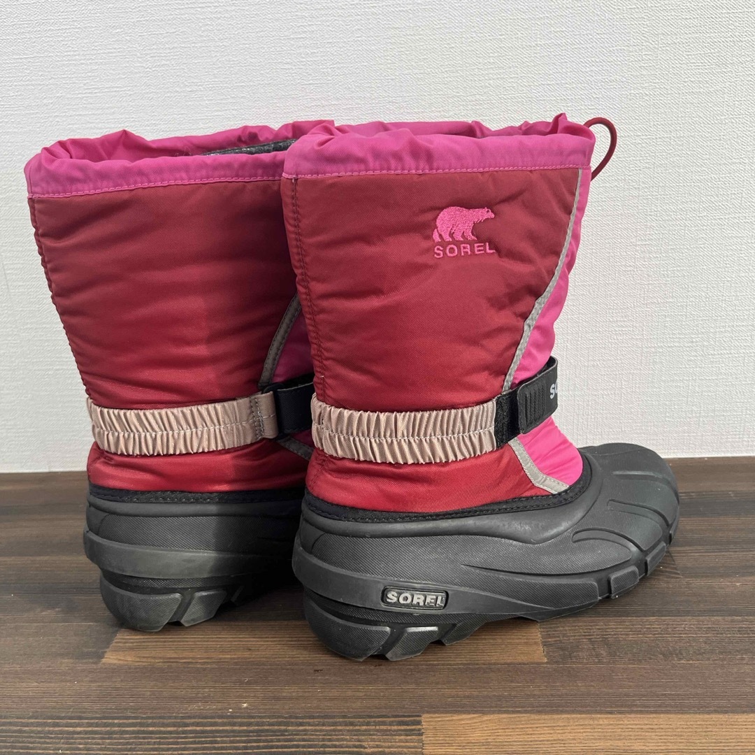 SOREL(ソレル)の【美品】　SOREL ソレル　22cm キッズ/ベビー/マタニティのキッズ靴/シューズ(15cm~)(ブーツ)の商品写真