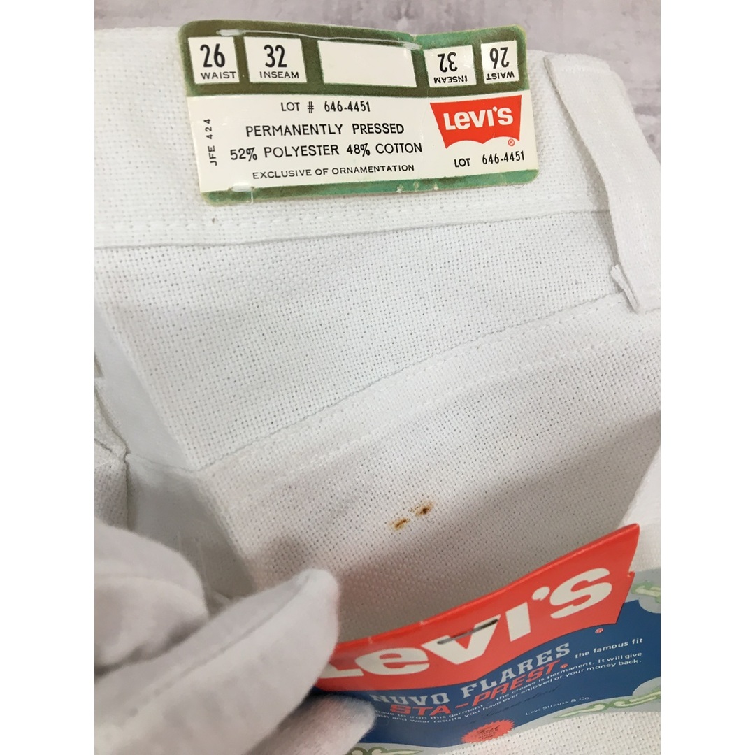 Levi's - LEVI'S 646 STA-PREST BIG E リーバイス スタプレ 70s Levi's - LEVI'S 646 STA-PREST BIG E リーバイス スタプレ 70s