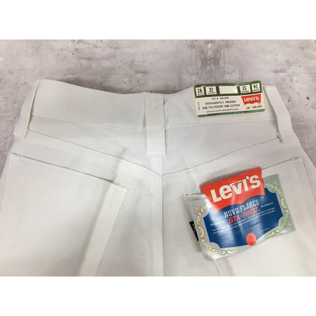 Levi's - LEVI'S 646 STA-PREST BIG E リーバイス スタプレ 70s Levi's - LEVI'S 646 STA-PREST BIG E リーバイス スタプレ 70s