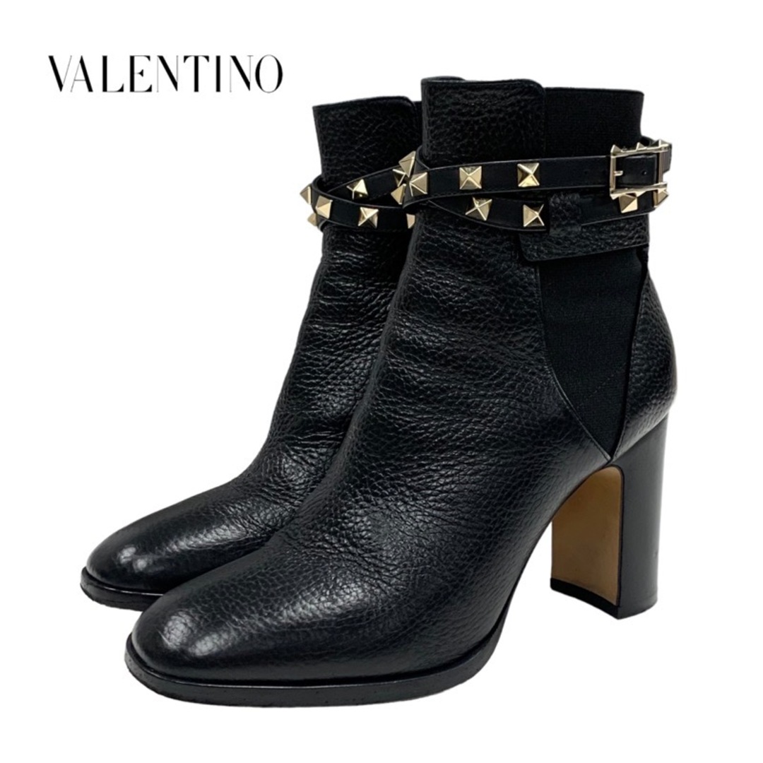 ショッピ VAPENTINO パテントレザー ROCKSTUD ショートブーツ | tonky.jp