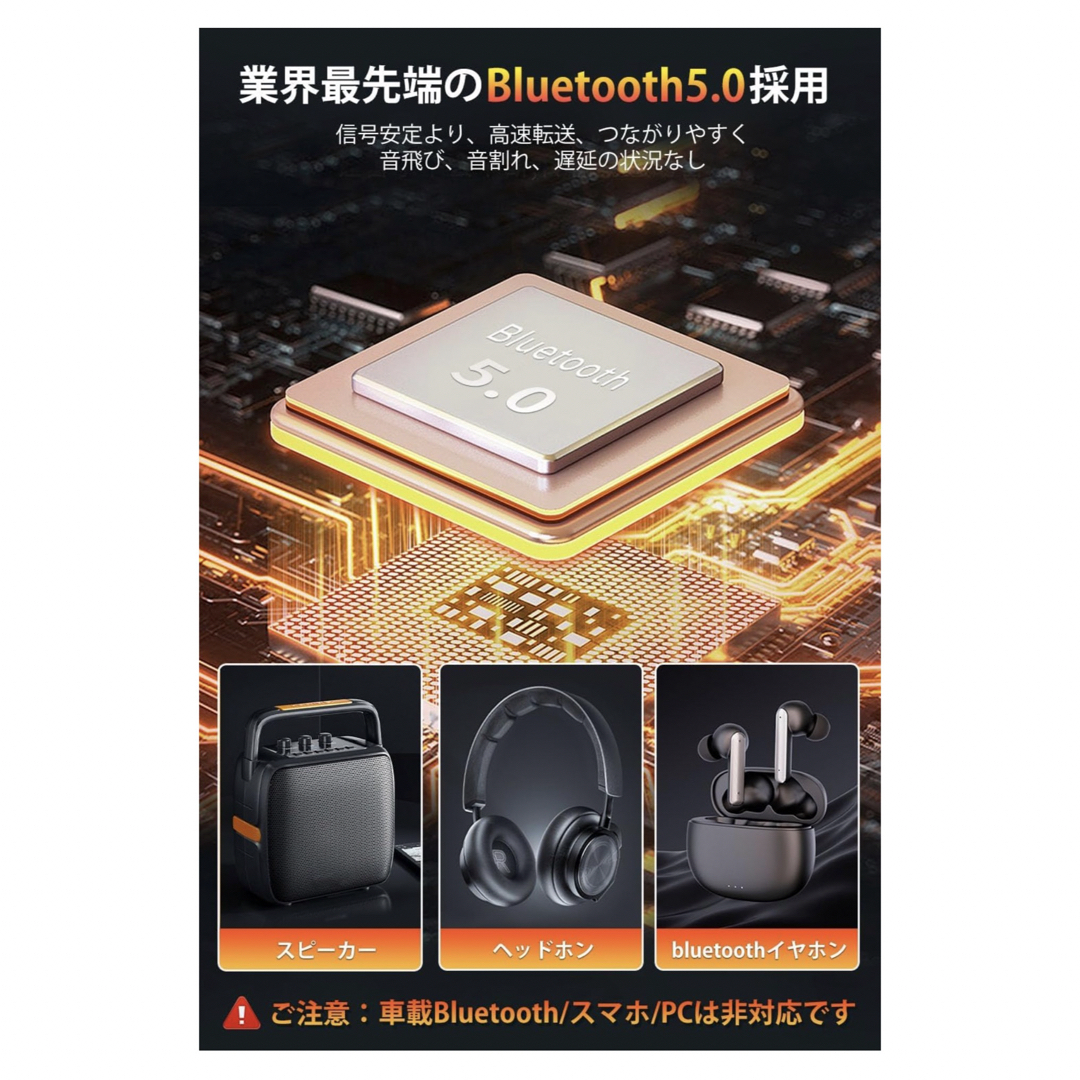 【2023業界新モデル＆mp3プレーヤー】Bluetooth5.0スピーカー搭載 スマホ/家電/カメラのオーディオ機器(ポータブルプレーヤー)の商品写真