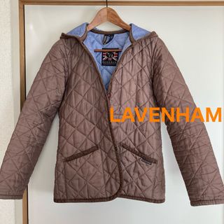 LAVENHAM - LAVENHAM ラベンハム キルティングジャケット 38 モカブラウン