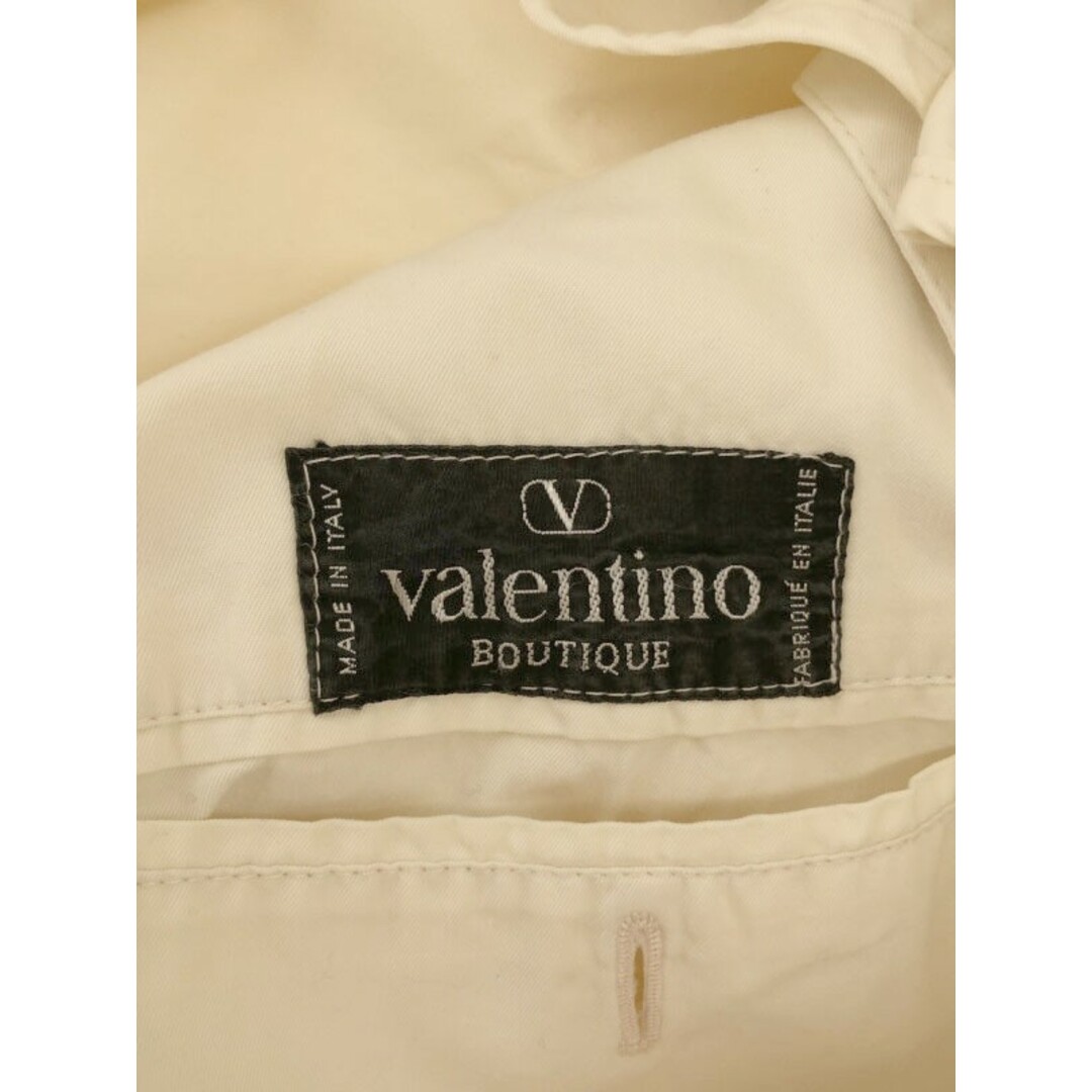 VALENTINO(ヴァレンティノ)のVALENTINO ヴァレンティノ ヴィンテージ コットントレンチコート ベージュ 46 メンズのジャケット/アウター(トレンチコート)の商品写真