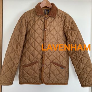 ラベンハム(LAVENHAM)のLAVENHAM ラベンハム キルティングジャケット 38 ブラウン(ナイロンジャケット)