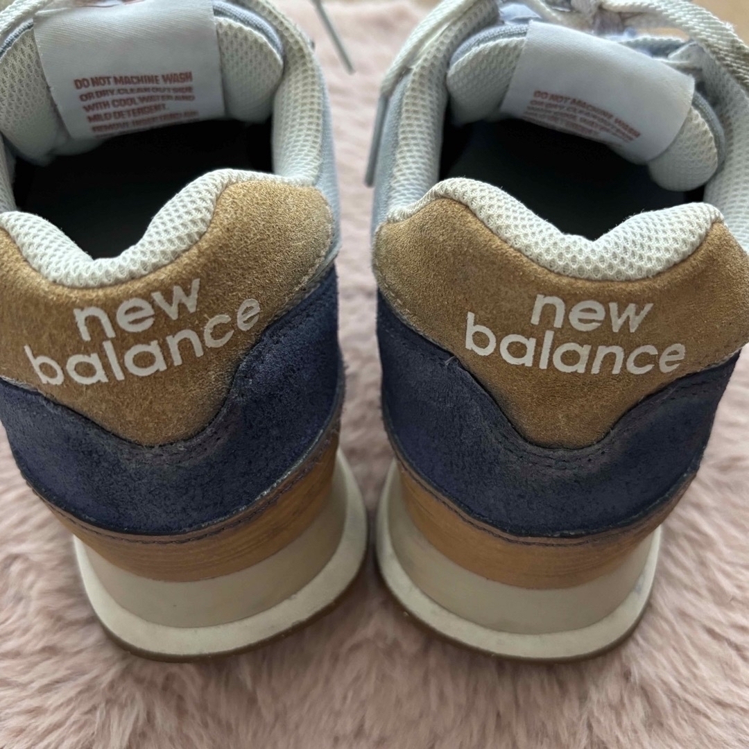 New Balance(ニューバランス)の［値下げ］［送料無料］New Balance キッズスニーカー　22cm キッズ/ベビー/マタニティのキッズ靴/シューズ(15cm~)(スニーカー)の商品写真