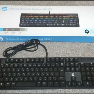ヒューレットパッカード(HP)のhp Gaming Keyboard GK320青軸 メカニカルキーボード　青軸(PC周辺機器)