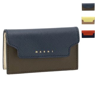 Marni - マルニ MARNI カードケース サフィアーノレザー PFMOT05U21 LV520 【22AW SALE】