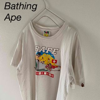 アベイシングエイプ(A BATHING APE)のBATHINGAPEベイシングエイプtシャツ半袖メンズ2012awシングルステッ(Tシャツ/カットソー(半袖/袖なし))