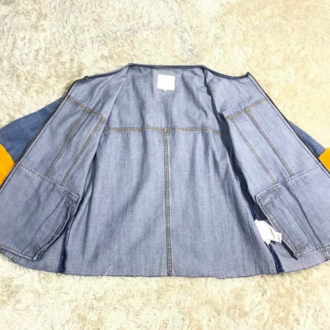 ZARA(ザラ)のZARA　デニムジャケット　Ｌサイズ レディースのジャケット/アウター(Gジャン/デニムジャケット)の商品写真