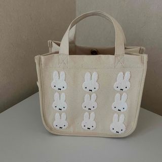 ミッフィー(miffy)のホルダー付きサガラバッグ ミッフィー(トートバッグ)