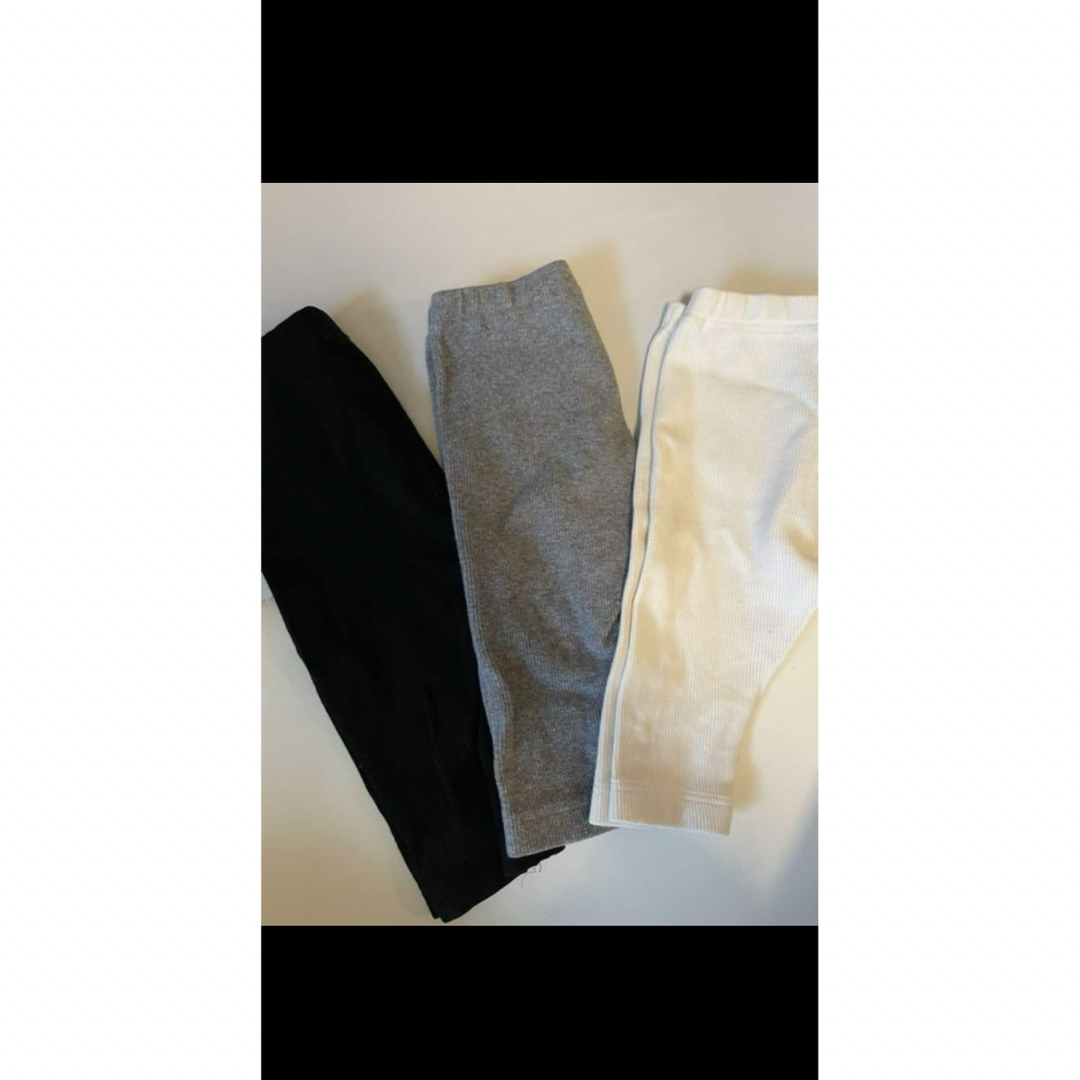 UNIQLO(ユニクロ)のユニクロ　リブレギンス　ベビー キッズ/ベビー/マタニティのベビー服(~85cm)(パンツ)の商品写真